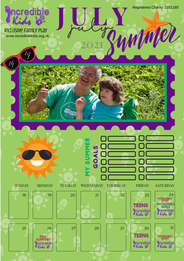 Summer Calendar