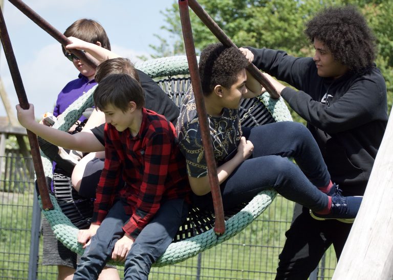 A group of teen
